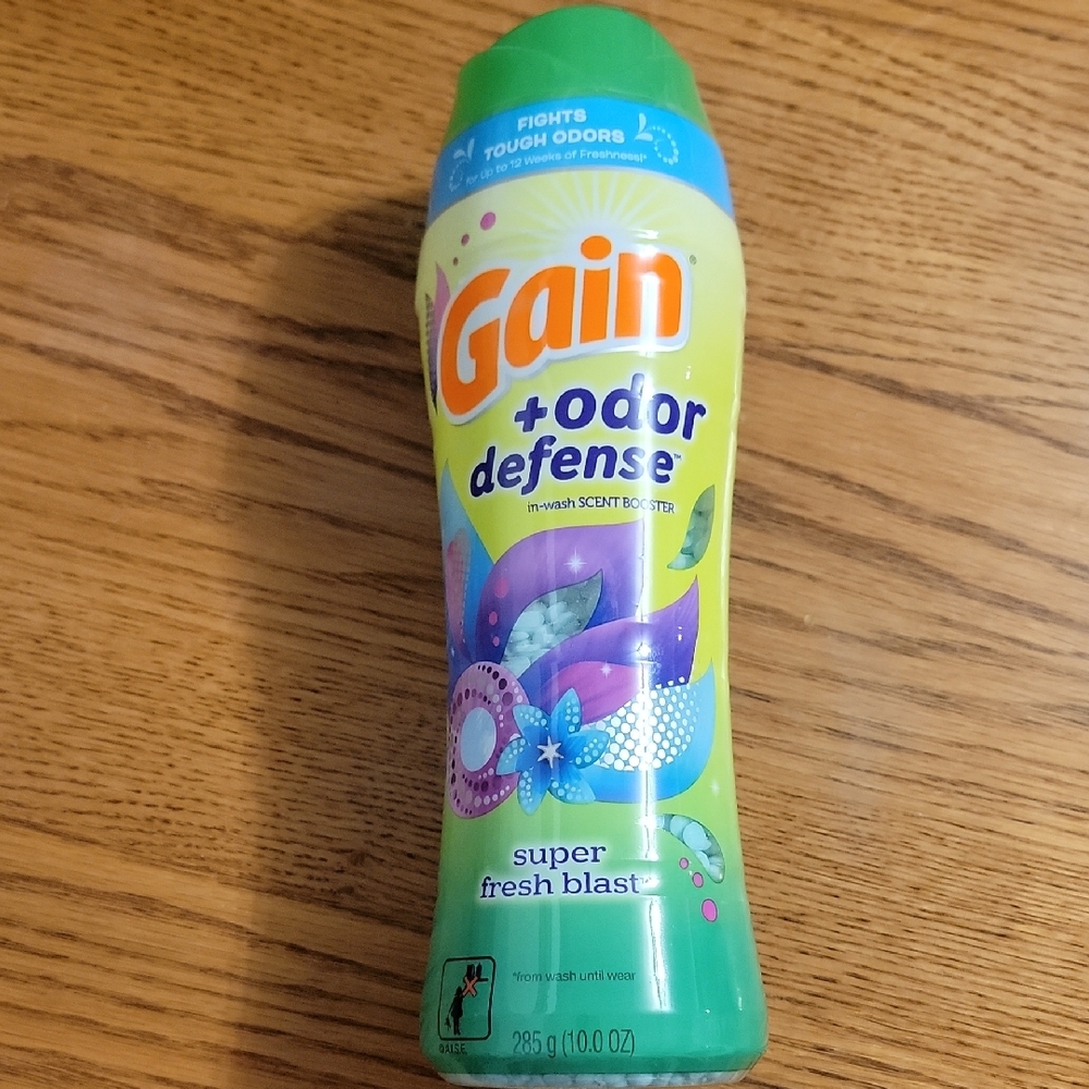 Odor Defense Super Fresh Blast In-Wash Scent Booster - Green